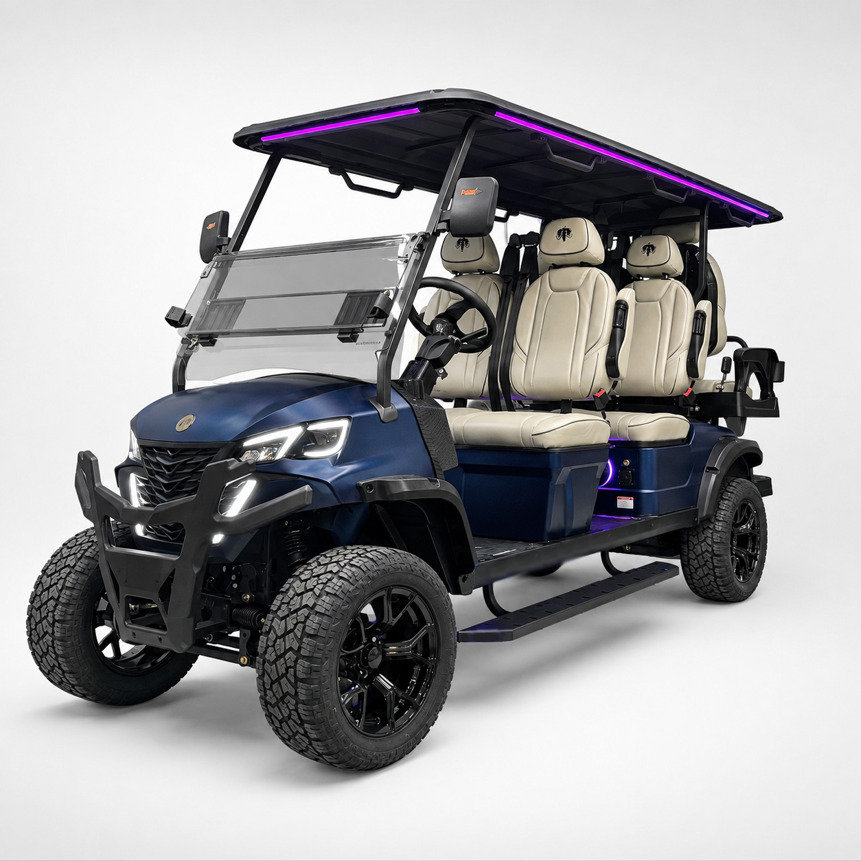 Mammoth XR6 forward-facing electric golf cart
